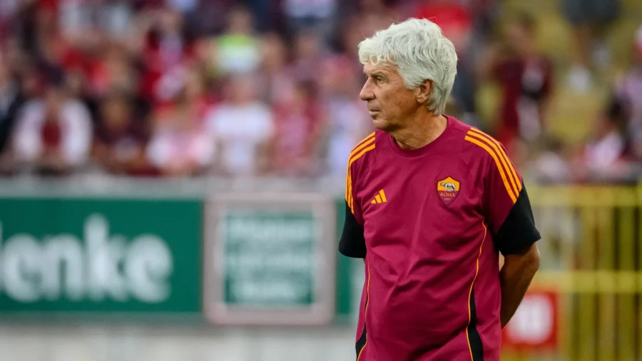 Gian Piero Gasperini satisfait des premiers pas de son équipe romaine