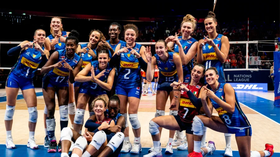 Ligue des Nations, Azzurre dell&apos;Italvolley battent des records