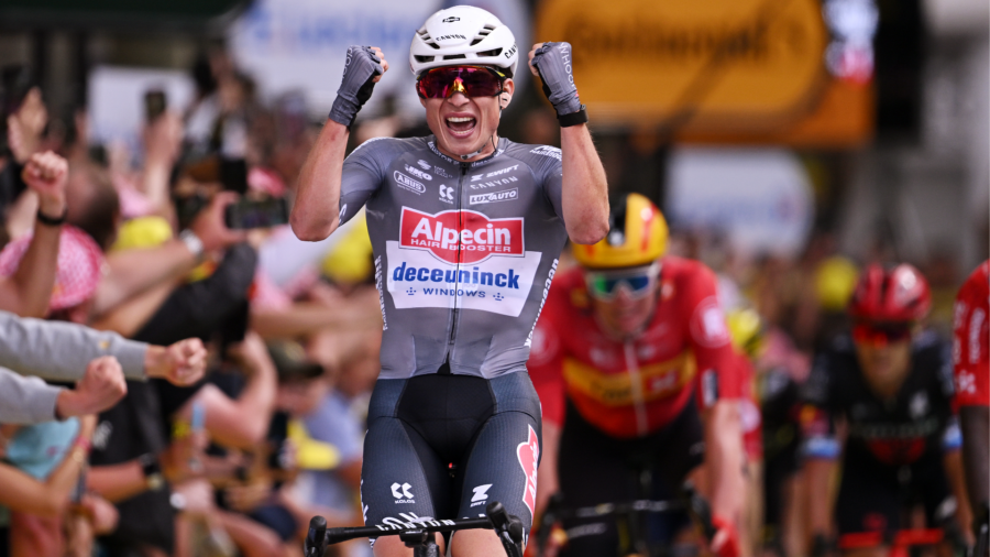 Tour de France : première étape et maillot jaune pour Philipsen