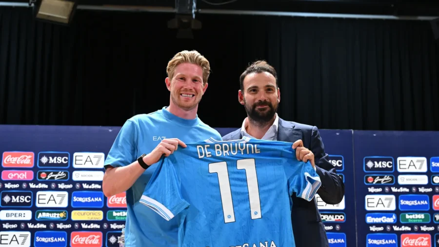 Naples, Kevin De Bruyne voit déjà grand