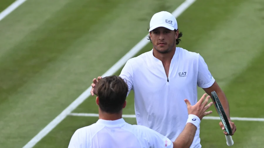 Luciano Darderi bat son record à Wimbledon