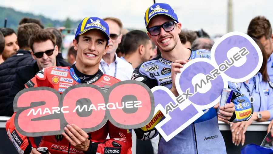Un doublé spécial pour les frères Marquez