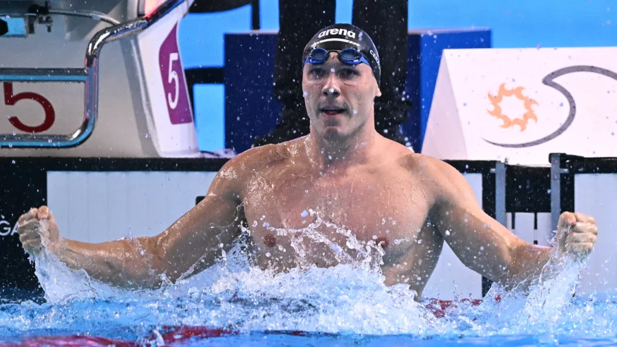 Championnats du monde, Simone Cerasuolo médaille d’or au 50 brasse