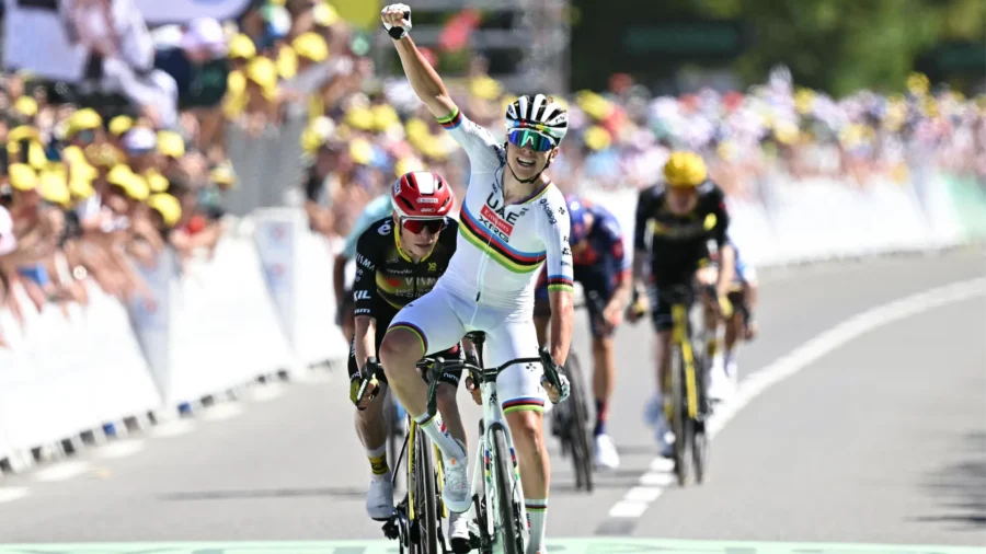 Tour de France : Tadej Pogacar triomphe dans le Mur de Bretagne et reprend le maillot jaune