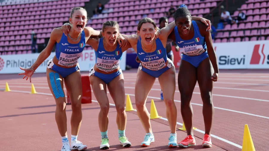 Championnats d’Europe de rêve : l’or pour Francesco Crotti et les filles dans le 4×100