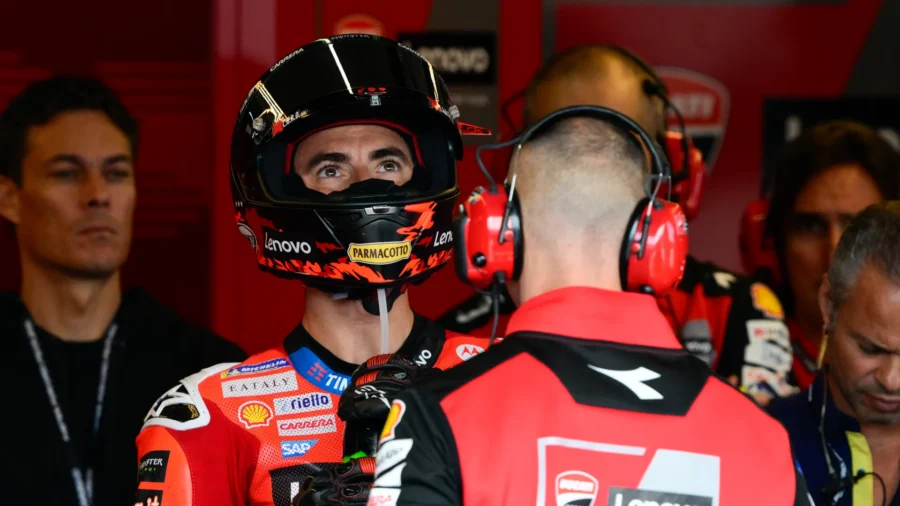 Ducati, Pecco Bagnaia neuvième mais souriant : « Il y a un grand changement » ;