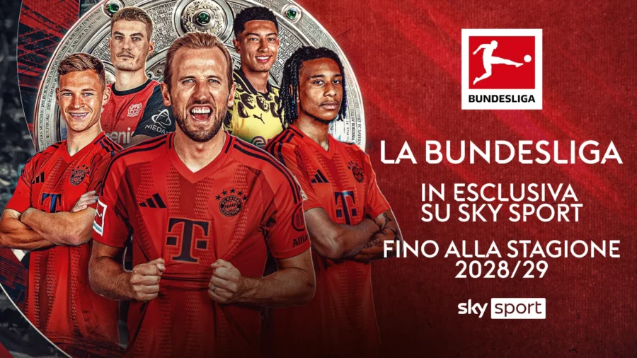 La Bundesliga en exclusivité sur Sky et Now jusqu’en 2029