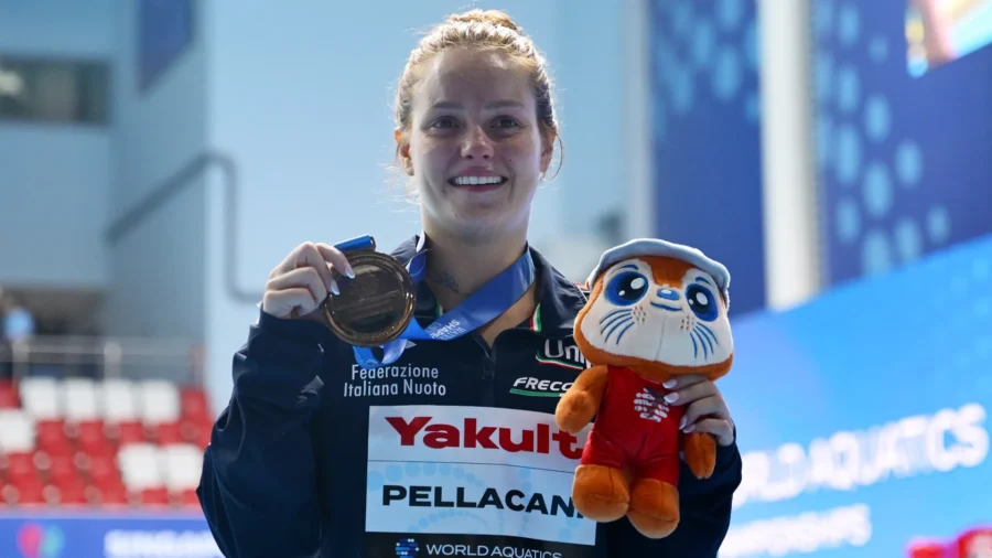 Championnats du monde de plongeon, Chiara Pellacani réalise un triplé : bronze à 3 mètres