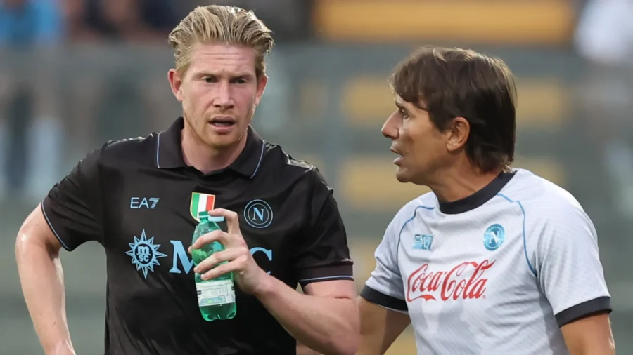 Kevin De Bruyne exalte Antonio Conte et se méfie de l’Inter et du Milan AC