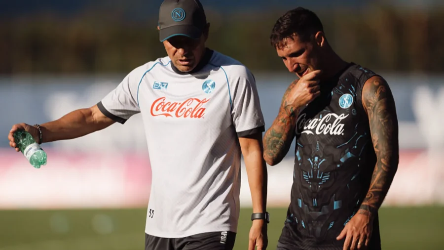 Naples, un autre match amical amer : seulement un match nul contre la Casertana