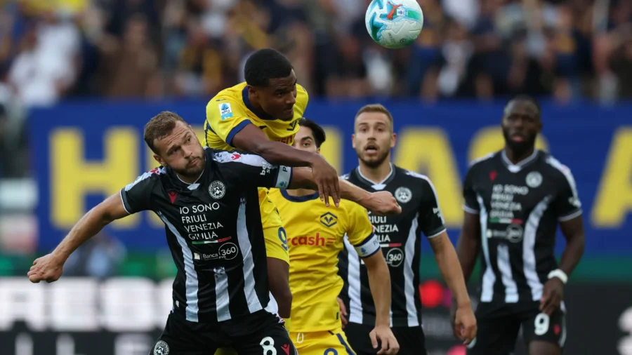 L’Udinese et le Hellas Verona débutent leur série A par un match nul