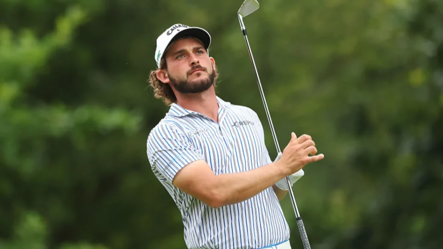 Gregorio De Leo monte sur le podium au championnat de golf danois