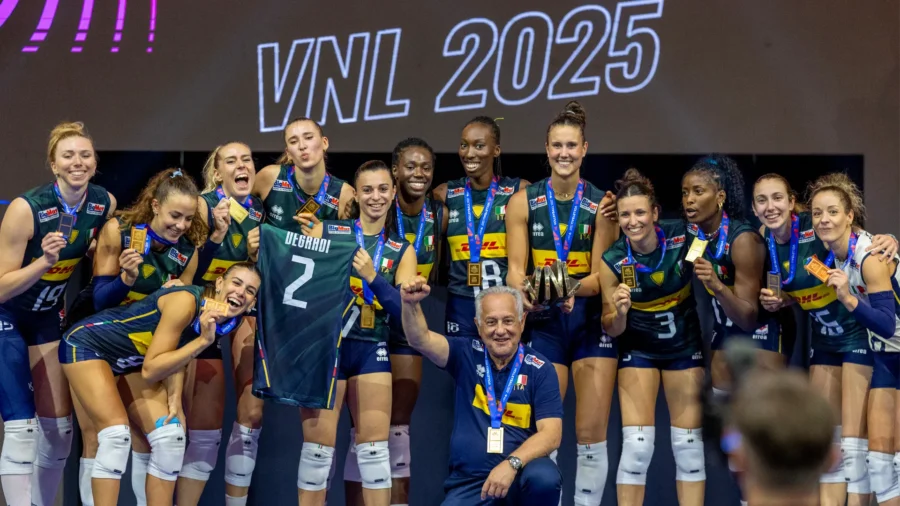 L’Italie de Julio Velasco en retrait à Cavalese, but de la Coupe du monde