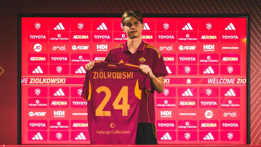 L’AS Rome prend le jeune Polonais Jan Ziółkowski
