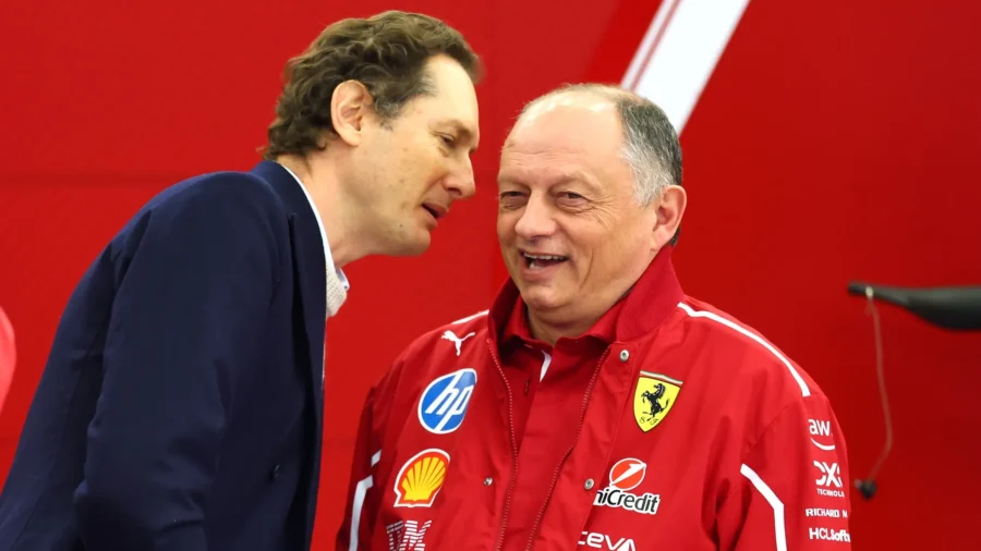 Ferrari, John Elkann explique le renouvellement de Frédéric Vasseur