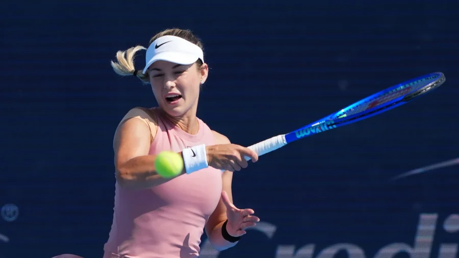 Anna Kalinskaya, furieuse, finit par être mise KO à Cincinnati : &quot ;