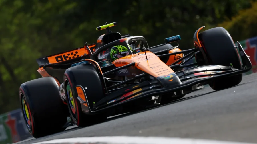 Les McLaren devancent la Ferrari de Leclerc lors de la deuxième séance d’essais libres, Alonso est de retour sur la piste
