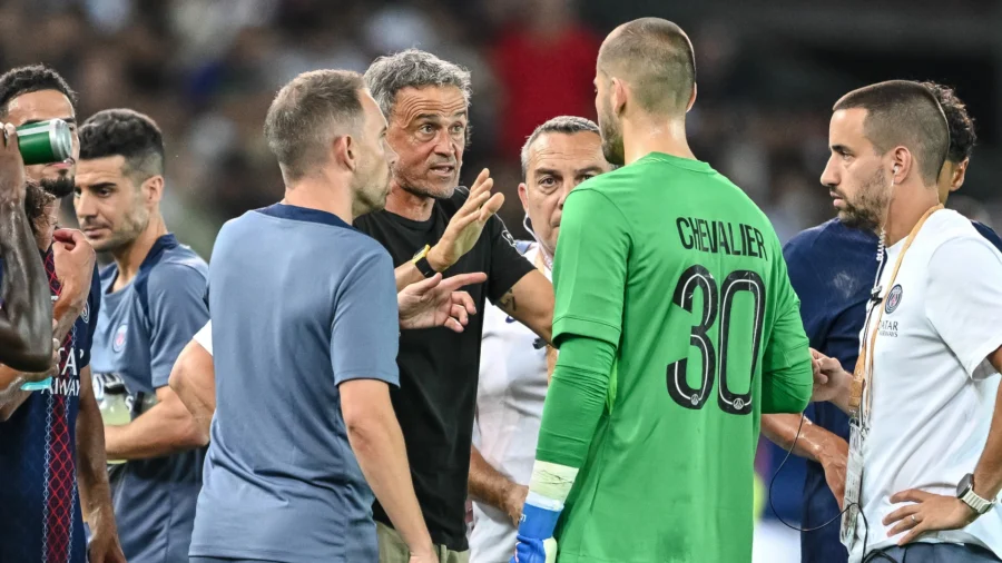 Luis Enrique exalte Chevalier et ne pense plus à Donnarumma