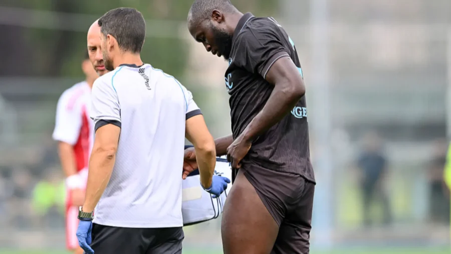 Romelu Lukaku, la blessure est plus grave que prévu. Naples de nouveau sur le marché