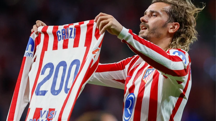 Antoine Griezmann réécrit l’histoire de l’Atlético de Madrid