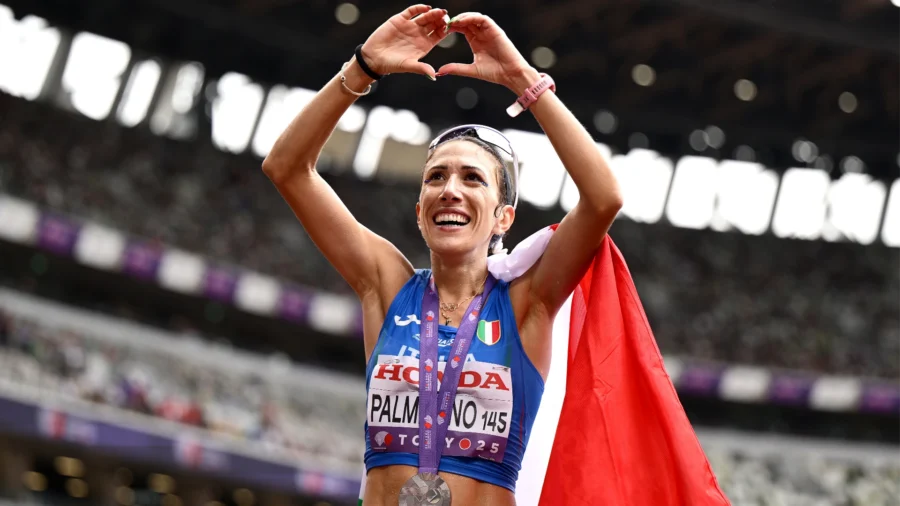 Antonella Palmisano, dédicace émotionnelle après la célébration du podium