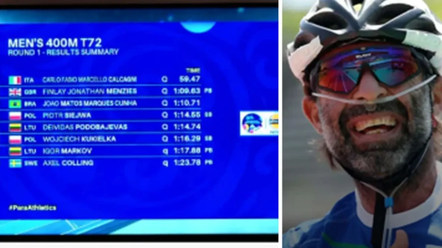 Carlo Calcagni est champion du monde
