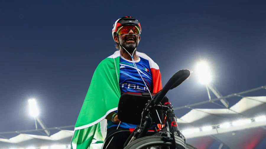 Carlo Calcagni fabuleux : deuxième médaille d’or aux Championnats du monde d’athlétisme paralympique