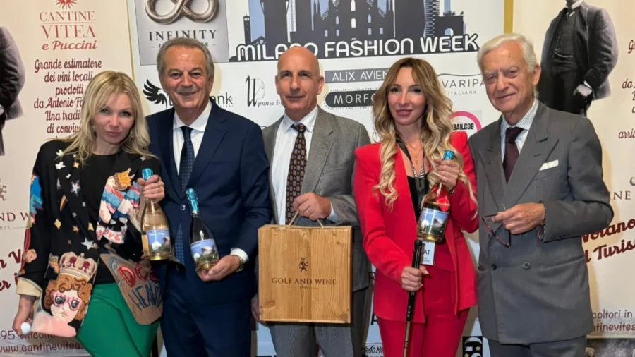 Antonio Faravelli remporte également le jackpot lors de la Infinity Fashion Week de Milan,