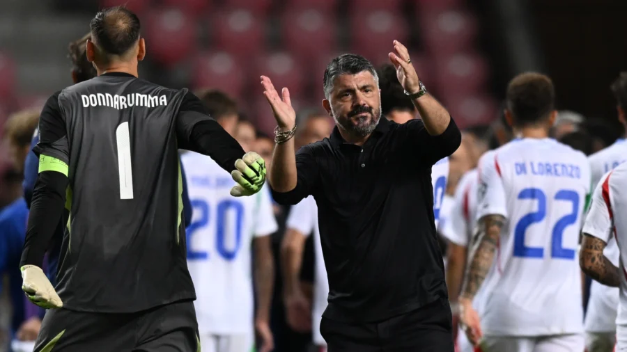 Gennaro Gattuso ne mâche pas ses mots à propos d’une Italie à deux visages