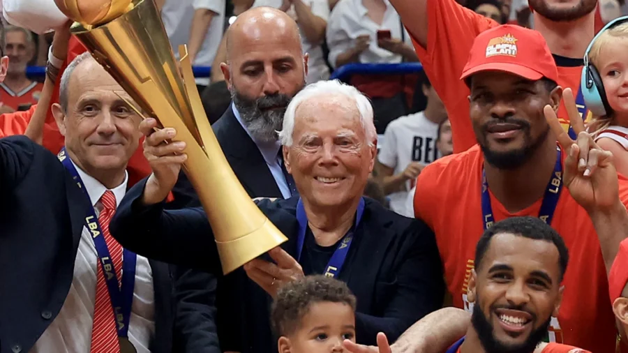 Giorgio Armani, roi de la mode et mécène d’Olimpia Milano, est décédé