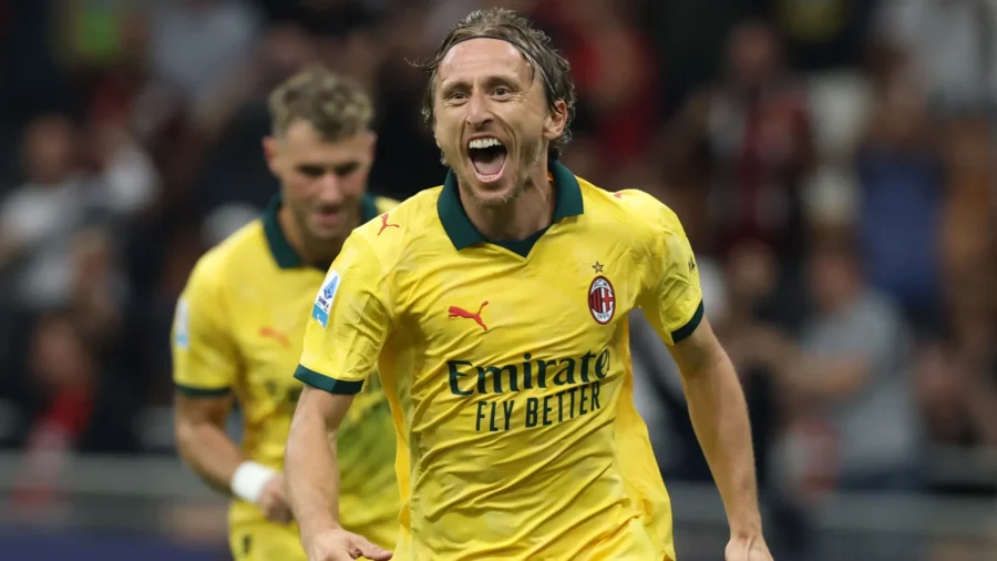 Modric a suffi à l’AC Milan : ils ont battu Bologne. Allegri expulsé en finale