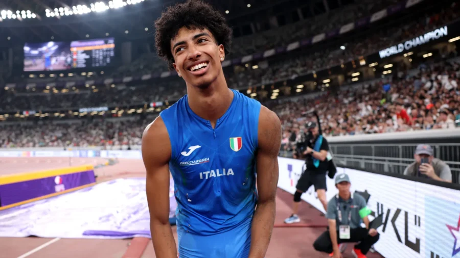 Championnats du monde de Tokyo, des larmes de joie pour Mattia Furlani