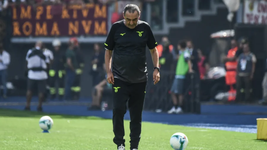Lazio, Maurizio Sarri : « Une défaite non méritée » ;