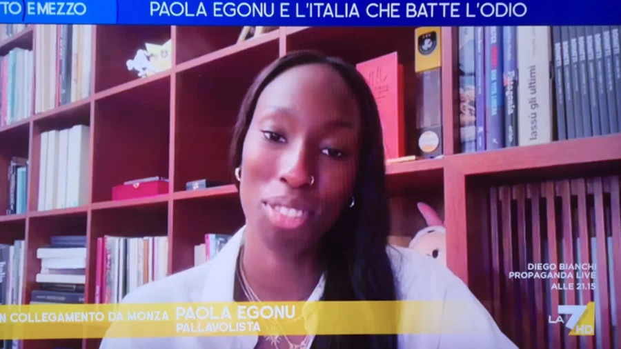 Paola Egonu rayonne à la télévision : « Progrès en matière de racisme en Italie ».