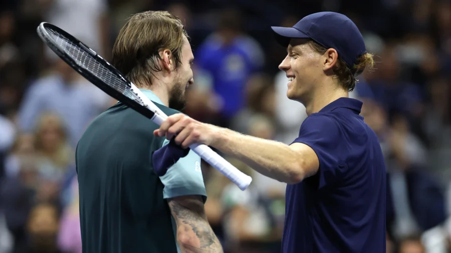 Jannik Sinner et Alexander Bublik : l’amusant lever de rideau final