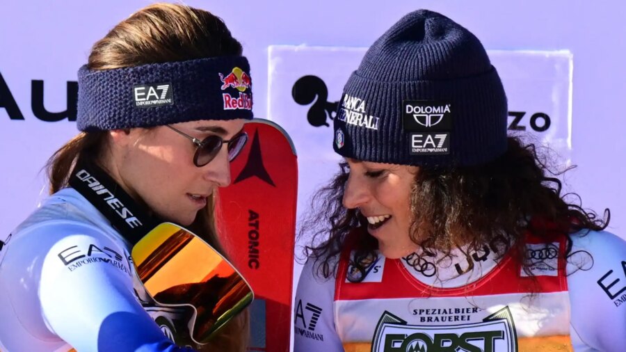 Federica Brignone et Sofia Goggia se souviennent de Giorgio Armani