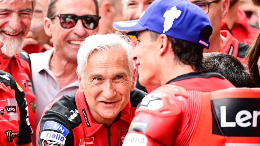 Ducati, Tardozzi se moque des fans anti-Marc Marquez à Misano : "Je les remercie&quot ;