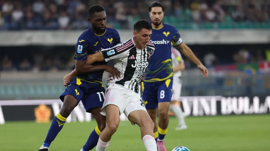 La Juventus au ralenti à Vérone