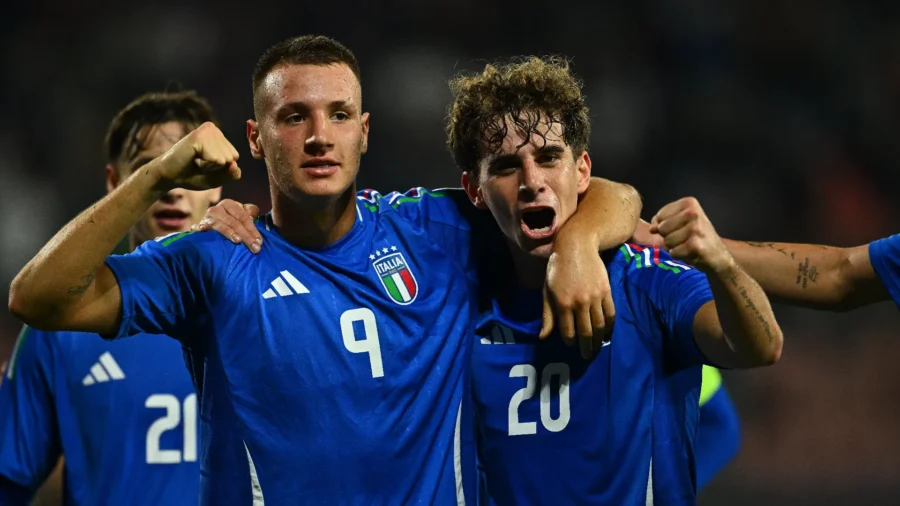 Camarda en folie, l’Italie des moins de 21 ans marque cinq buts contre l’Arménie