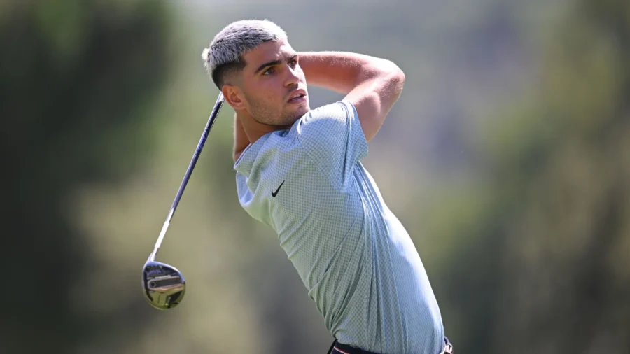 Carlos Alcaraz, golfeur d’un jour