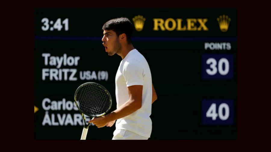 Un mème donne raison à Bruno Vespa : Carlos Alvarez sur le court de Wimbledon