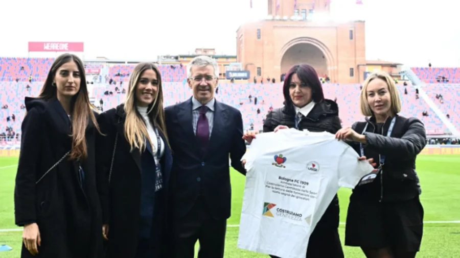 Bologne reçoit le Building Kindness in Sport Award
