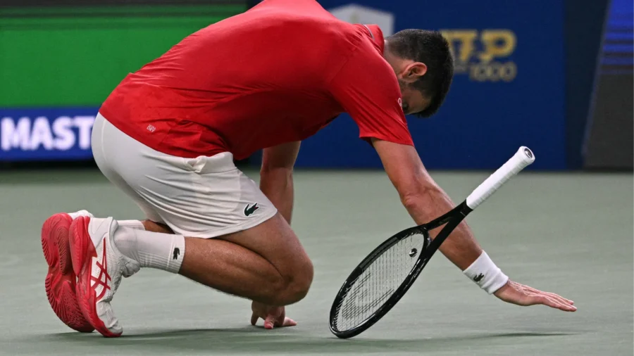 Novak Djokovic abandonne cette fois et s’effondre contre le numéro 204 mondial
