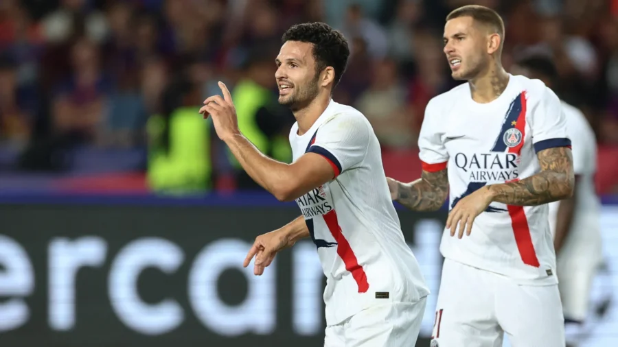 Ligue des champions : le PSG frappe Barcelone, City est freiné par Monaco
