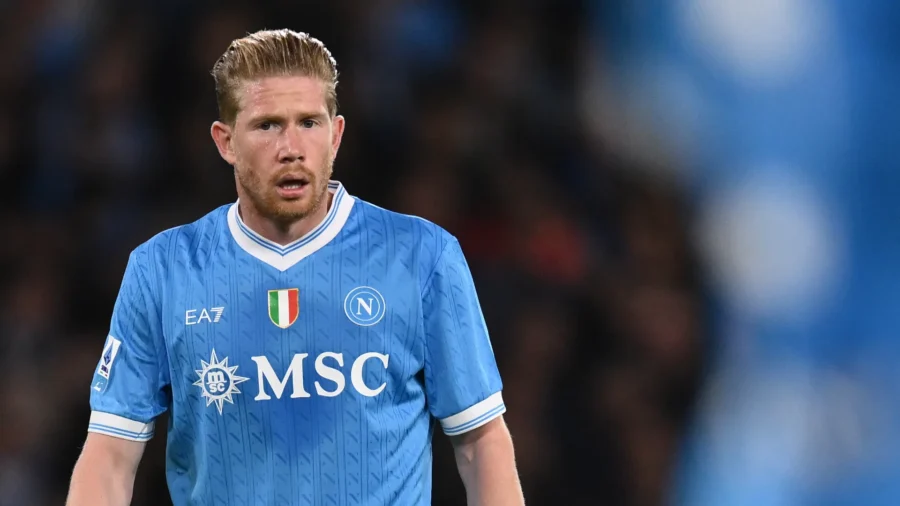 Kevin De Bruyne quitte Napoli-Inter blessé lors d’un penalty