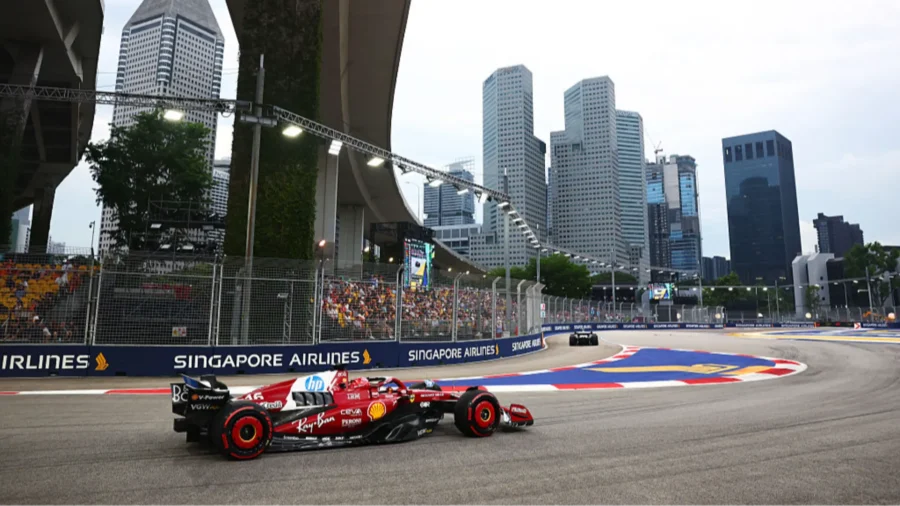 Singapour, seul Fernando Alonso est meilleur que Charles Leclerc