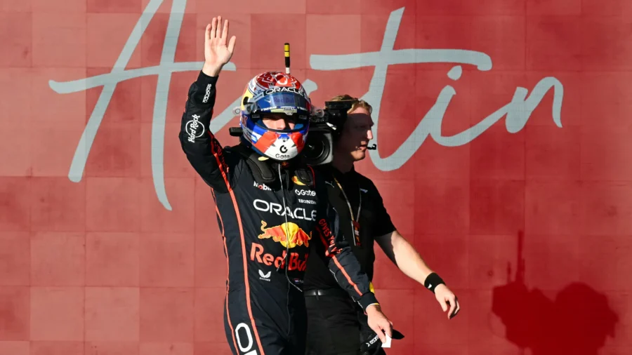 La domination de Max Verstappen se poursuit à Austin : sa pole position au GP des États-Unis.