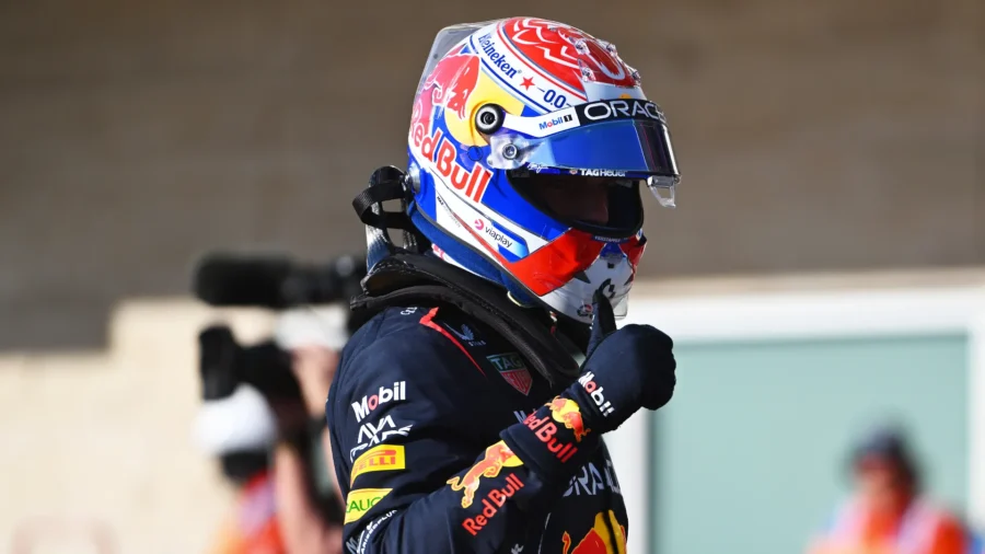La pole position du sprint d’Austin revient à Max Verstappen, Ferrari loin derrière.