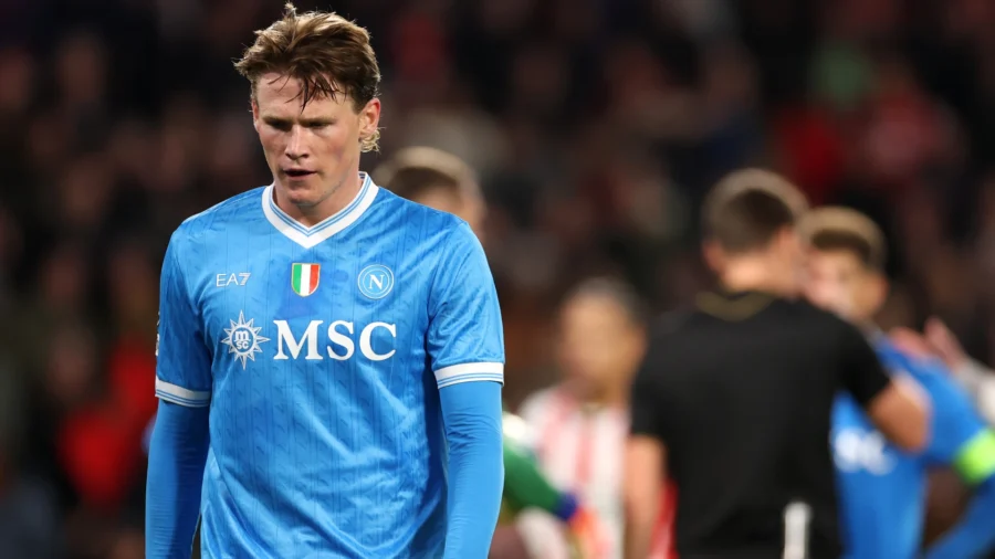 Ligue des champions : McTominay en pleine forme, puis l’obscurité : Naples s’effondre contre le PSV
