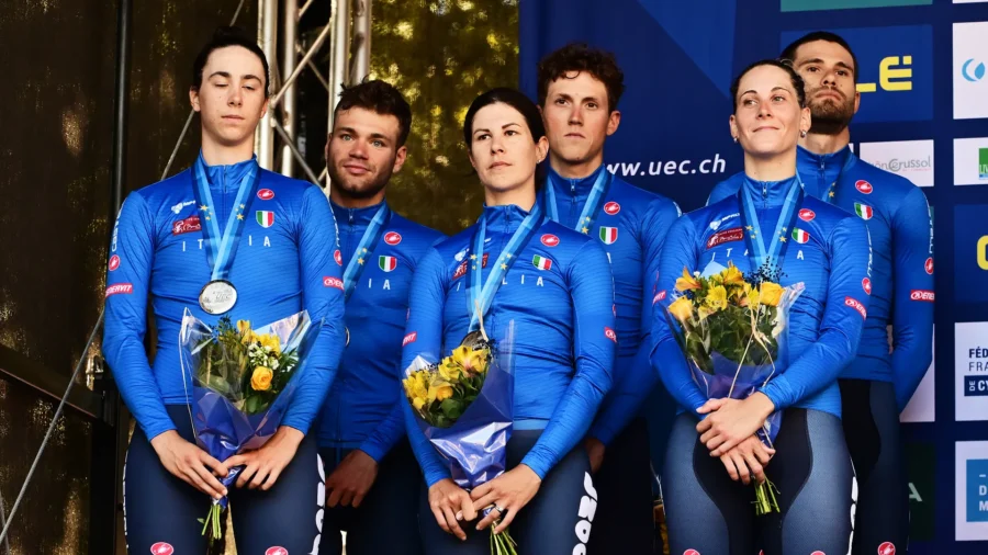Championnats d’Europe, l’Italie bousculée par la France : argent au relais mixte